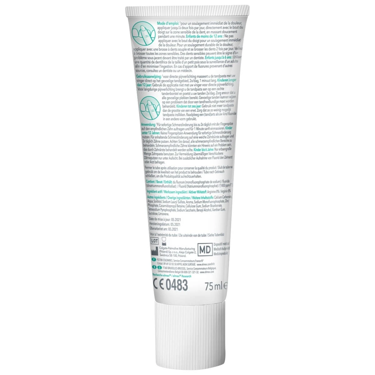SENSITIVE PROFESSIONAL BLANCHEUR - Dentifrice Dents Sensibles, 75ml 7 SENSITIVE PROFESSIONAL BLANCHEUR - Dentifrice Dents Sensibles, 75ml – Image 5