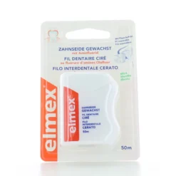 Fil Dentaire Ciré Menthe Elmex 50 M