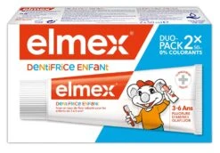 ENFANT - Dentifrice Protection Caries 3-6 Ans , 2x50ml