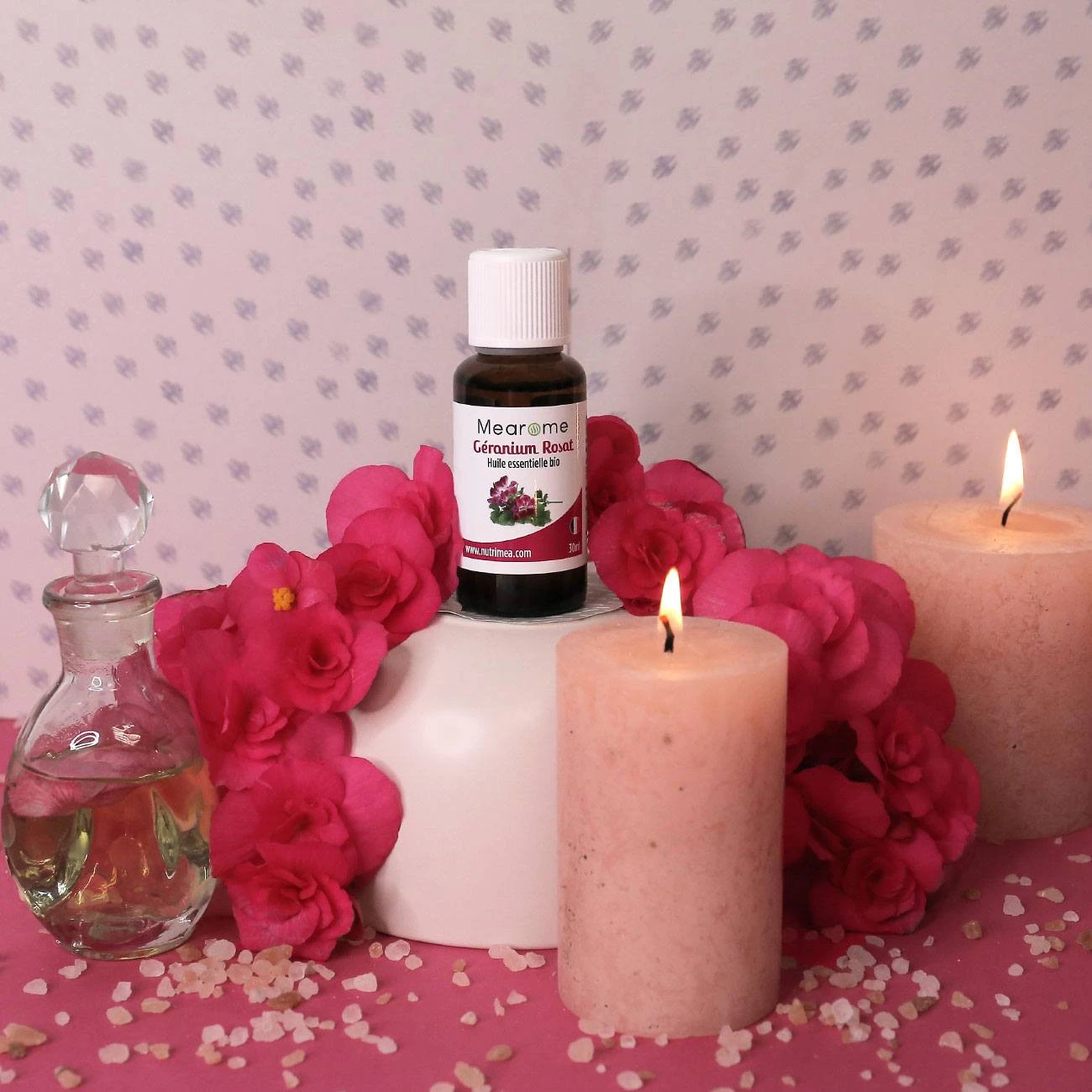 Huile Essentielle De GERANIUM ROSAT BIO - 30ML 6 Huile Essentielle De GERANIUM ROSAT BIO - 30ML – Image 4