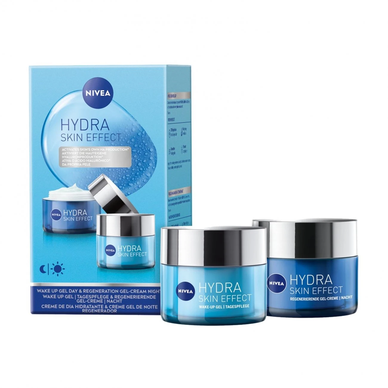 GIFT SET:Nivea Hydra Skin Effect Day And Night Care Set 3 GIFT SET:Nivea Hydra Skin Effect Day And Night Care Set