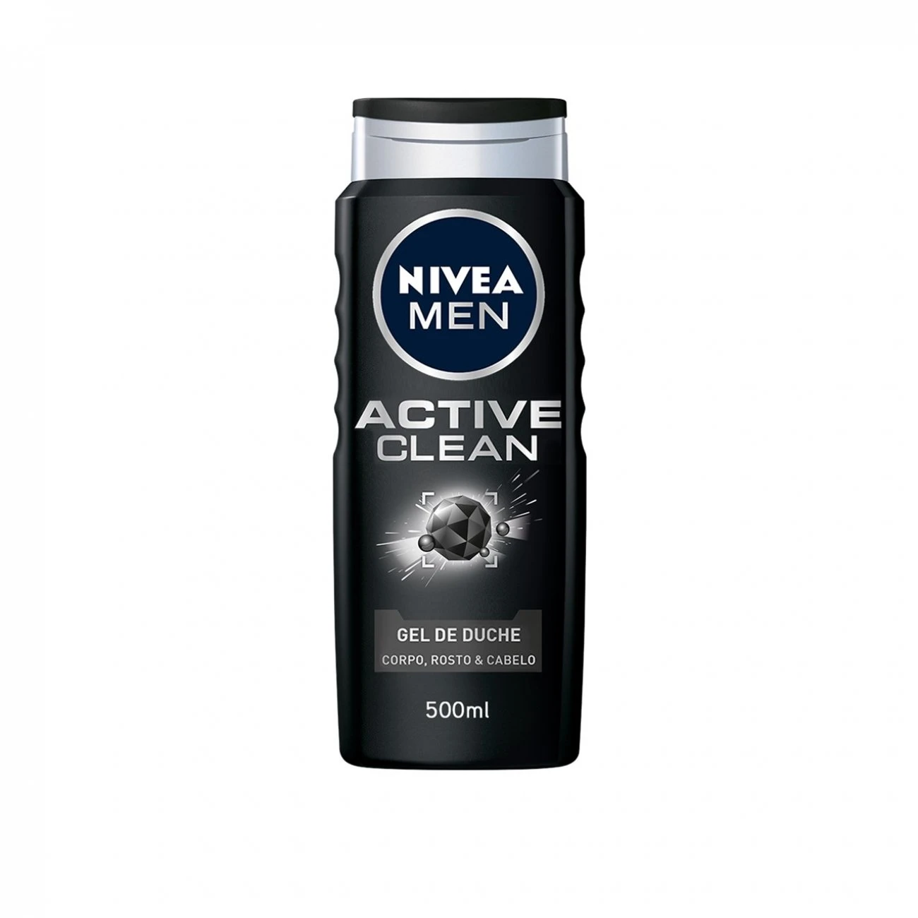 Nivea Men Active Clean 3 In 1 Shower Gel 500ml (16.91fl Oz) 3 Nivea Men Active Clean 3 In 1 Shower Gel 500ml (16.91fl Oz)
