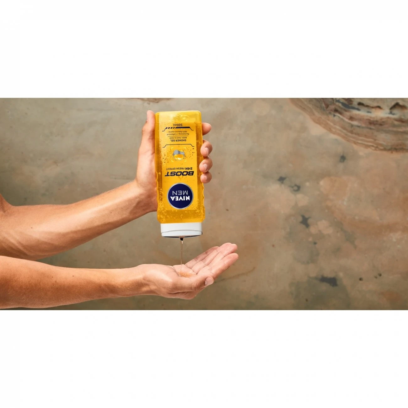 Nivea Men Boost 3 In 1 Shower Gel 500ml (16.91fl Oz) 4 Nivea Men Boost 3 In 1 Shower Gel 500ml (16.91fl Oz) – Image 2