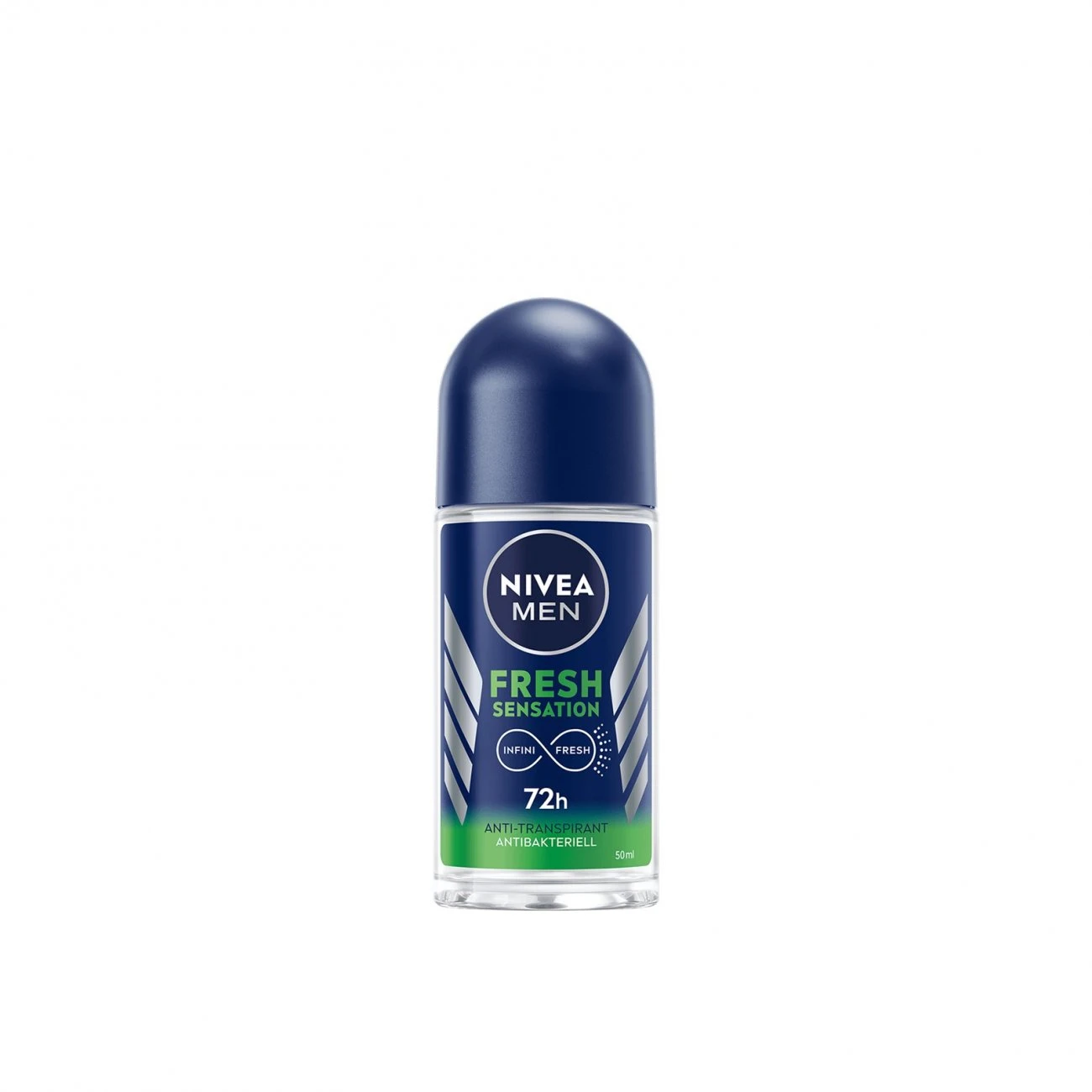 Nivea Men Fresh Sensation 72h Anti-Perspirant Roll-On 50ml (1.69 Fl Oz) 3 Nivea Men Fresh Sensation 72h Anti-Perspirant Roll-On 50ml (1.69 Fl Oz)
