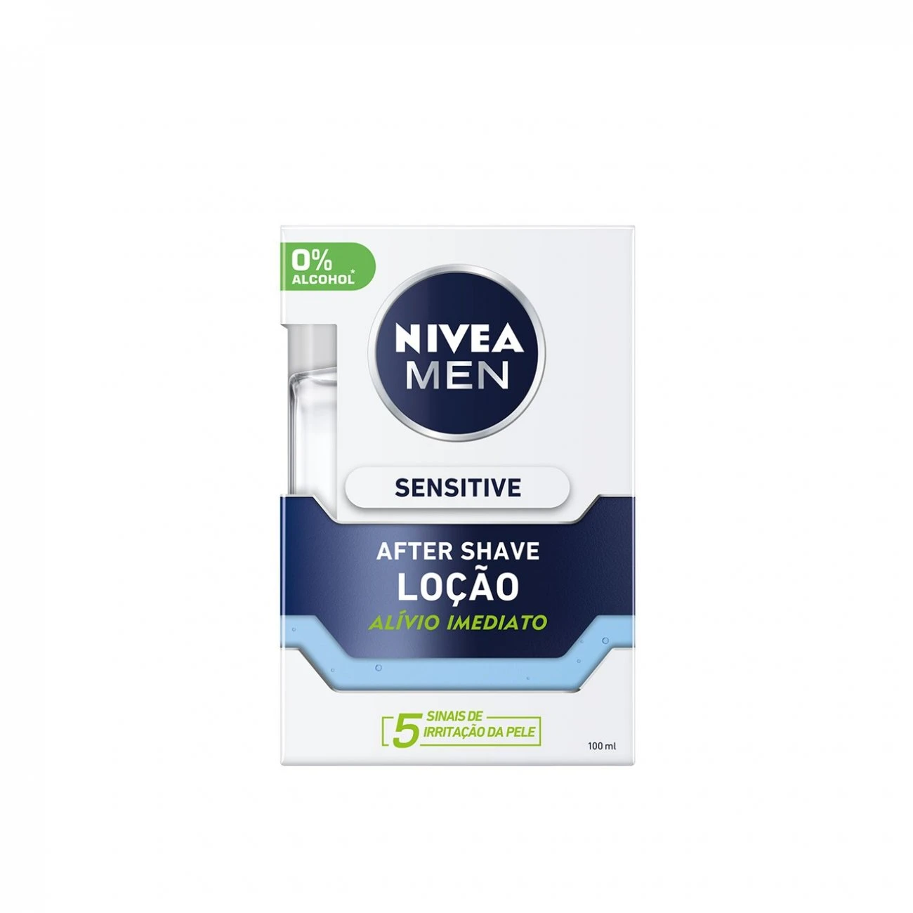 Nivea Men Sensitive After Shave Lotion 100ml (3.38fl Oz) 5 Nivea Men Sensitive After Shave Lotion 100ml (3.38fl Oz) – Image 3