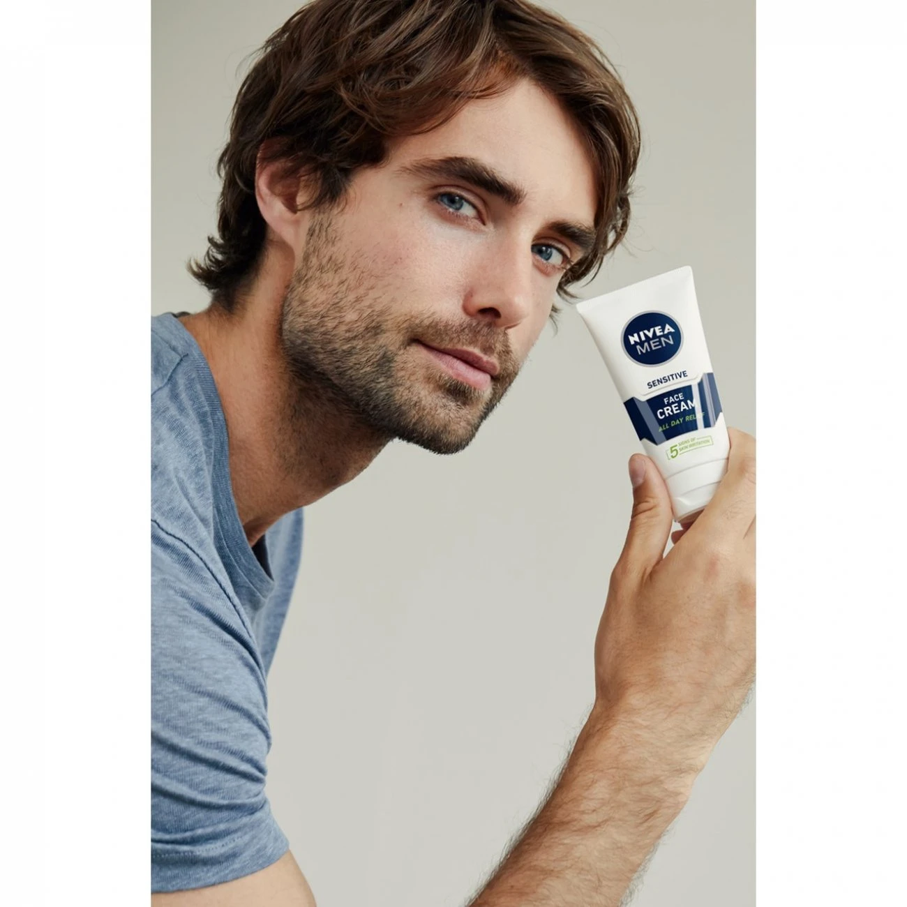 Nivea Men Sensitive Moisturiser SPF15 75ml (2.54fl Oz) 4 Nivea Men Sensitive Moisturiser SPF15 75ml (2.54fl Oz) – Image 2