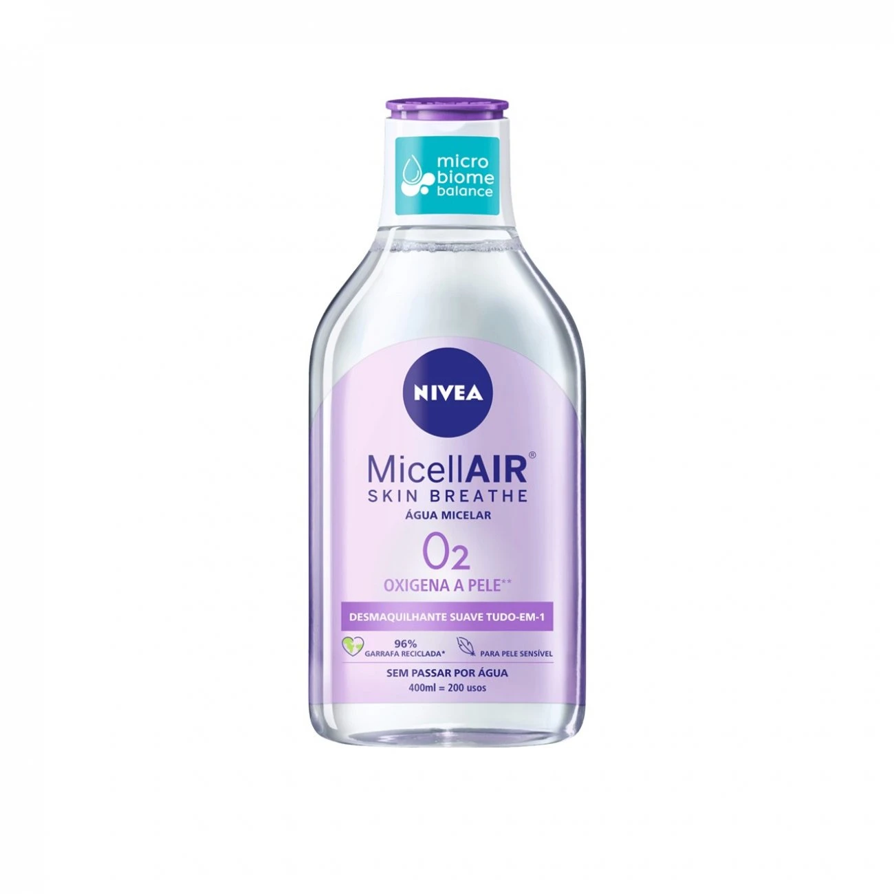 Nivea MicellAIR Skin Breathe Sensitive Skin Micellar Water 400ml (13.53fl Oz) 3 Nivea MicellAIR Skin Breathe Sensitive Skin Micellar Water 400ml (13.53fl Oz)