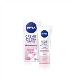 Nivea Nutritive Day Cream - Dry And Sensitive Skin SPF15 50ml (1.69fl Oz)