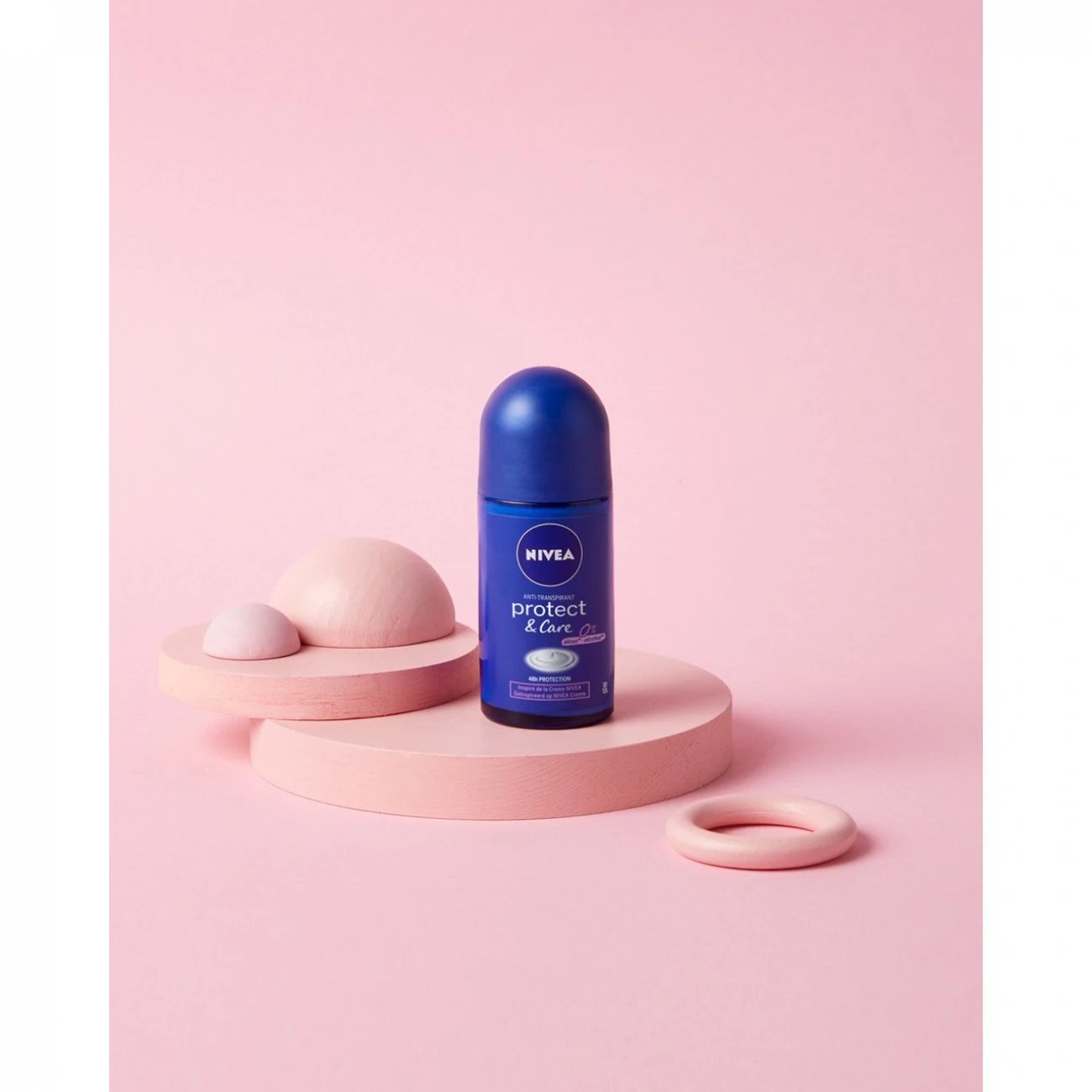 Nivea Protect & Care 48h Anti-Perspirant Deodorant Roll-On 50ml (1.69fl Oz) 5 Nivea Protect & Care 48h Anti-Perspirant Deodorant Roll-On 50ml (1.69fl Oz) – Image 3