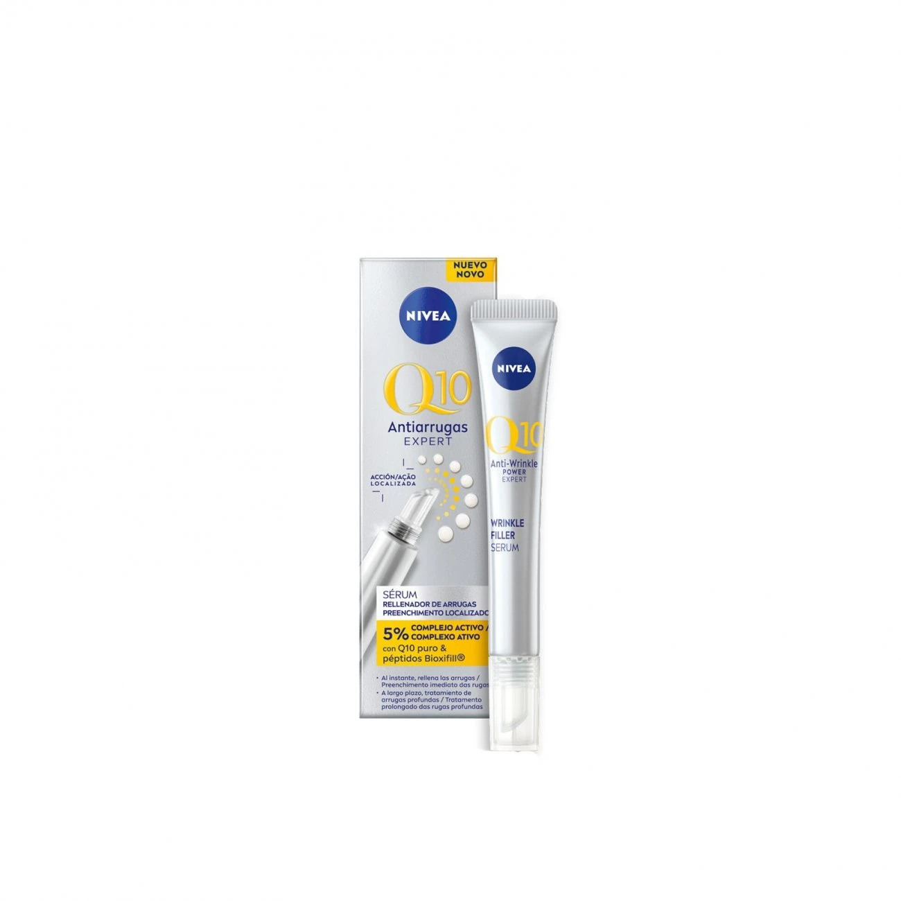 Nivea Q10 Anti-Wrinkle Power Expert Wrinkle Filler Serum 15ml (0.50 Fl Oz) 3 Nivea Q10 Anti-Wrinkle Power Expert Wrinkle Filler Serum 15ml (0.50 Fl Oz)