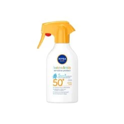 Nivea Sun Babies & Kids Sensitive Protect 5-in-1 Spray SPF50+ 270ml (9.13 Fl Oz)