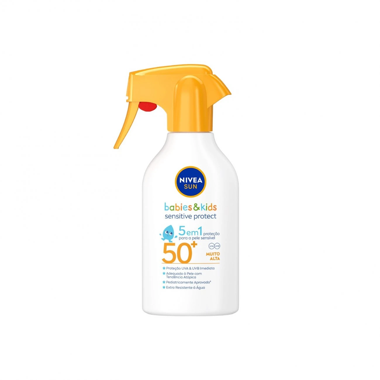 Nivea Sun Babies & Kids Sensitive Protect 5-in-1 Spray SPF50+ 270ml (9.13 Fl Oz) 3 Nivea Sun Babies & Kids Sensitive Protect 5-in-1 Spray SPF50+ 270ml (9.13 Fl Oz)