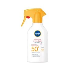 Nivea Sun Sensitive Immediate Protect+ Sunscreen Spray SPF50+ 270ml (9.13 Fl Oz)
