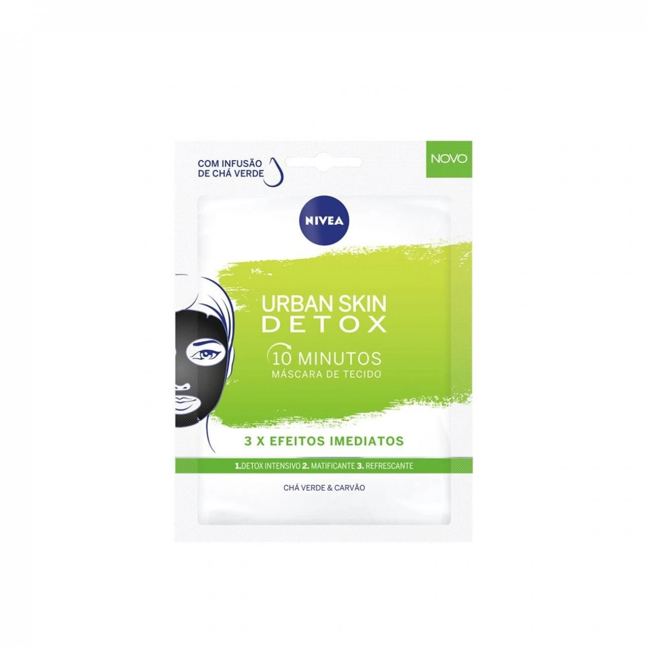 Nivea Urban Skin Detox 10 Minutes Sheet Mask X1 3 Nivea Urban Skin Detox 10 Minutes Sheet Mask X1
