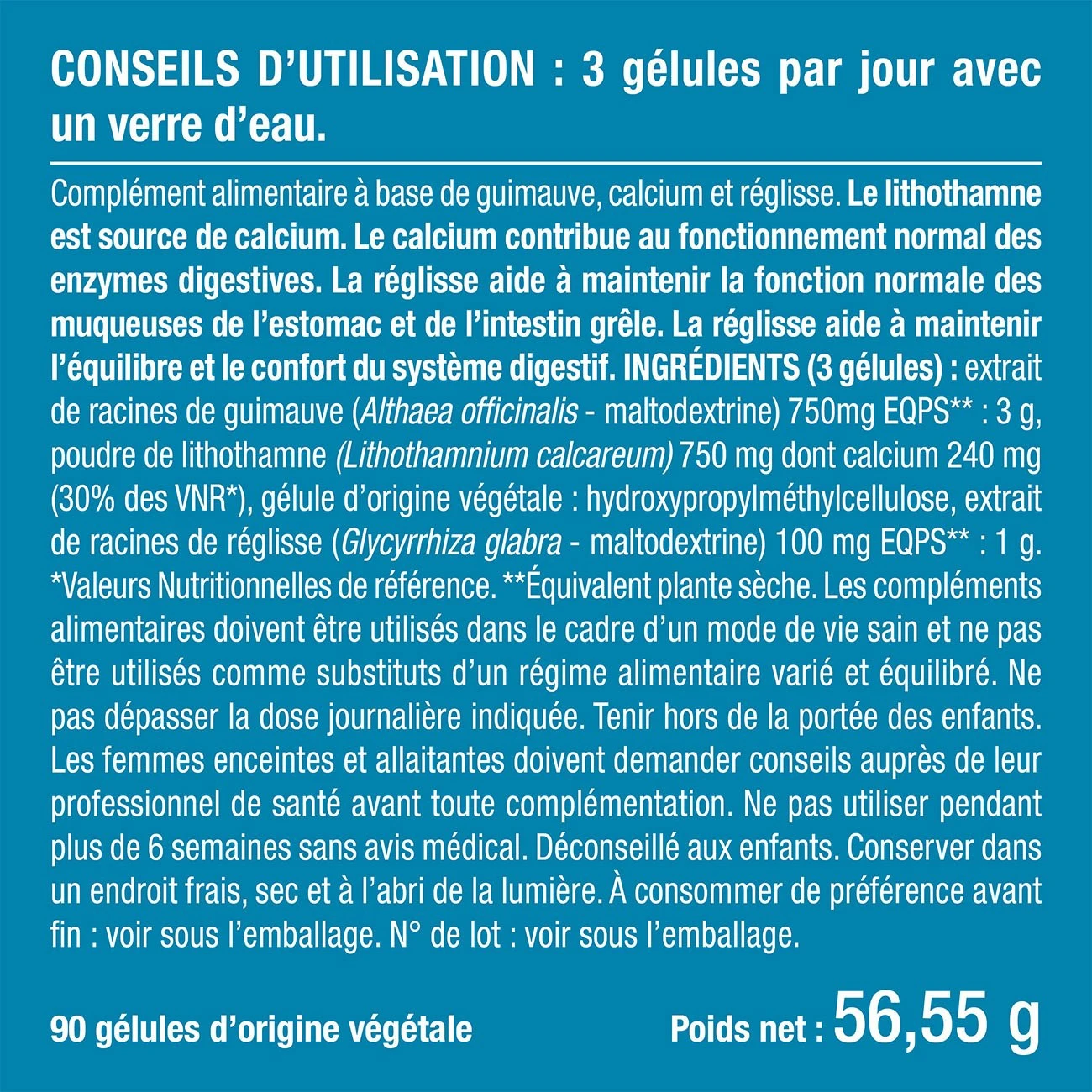 Objectif Confort Gastrique | Lithothamne Et Réglisse 5 Objectif Confort Gastrique | Lithothamne Et Réglisse – Image 3