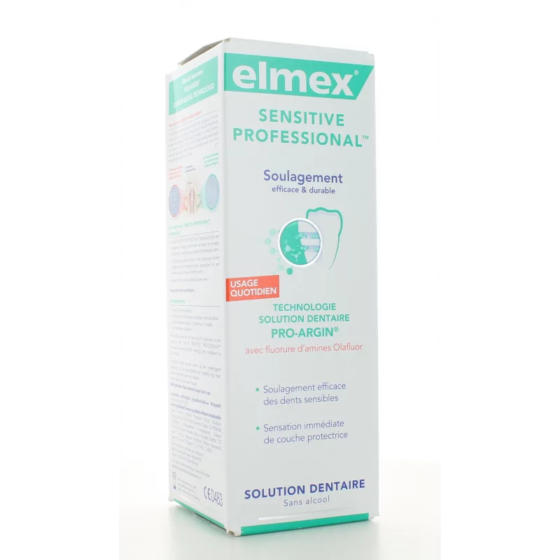 Solution Dentaire Elmex Sensitive Professional 400 Ml 3 Solution Dentaire Elmex Sensitive Professional 400 Ml